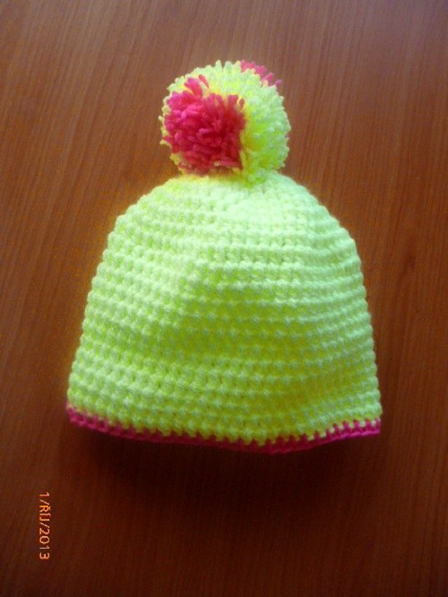 Háčkovaná čepice - kulich — foto 1