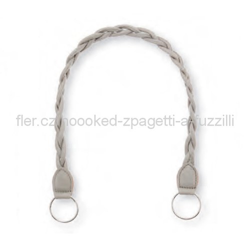 Ucho na tašku Hoooked - 62 x 2 cm; šedá