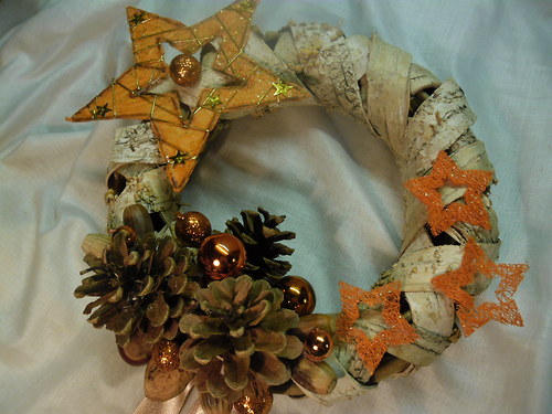 Adventní březový na dveře — foto 1