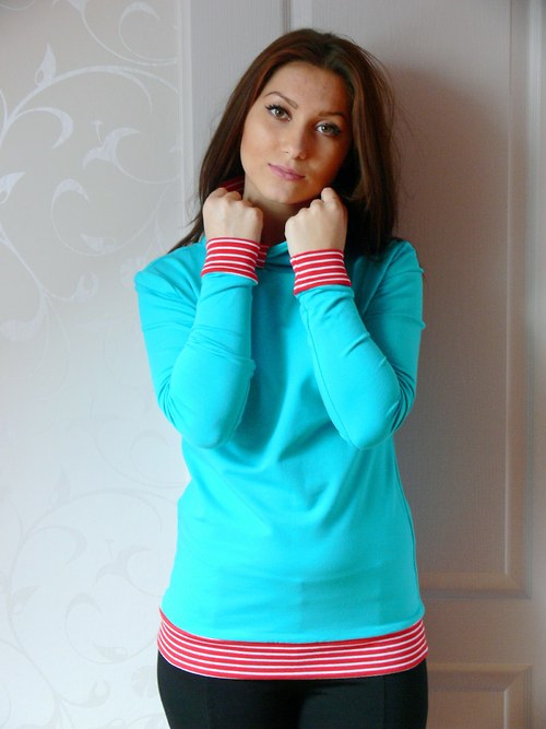 Mikinotriko tyrkys — foto 1