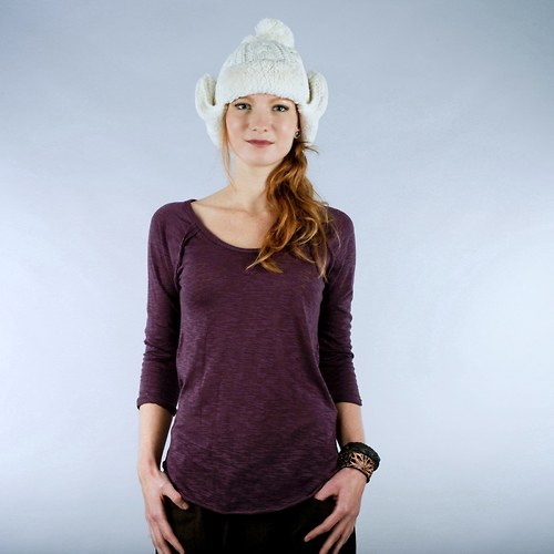Svetr Pudding simplify - purple (ID 381) — foto 1