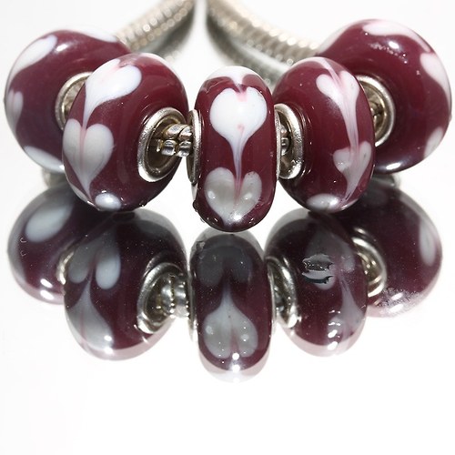 Pandorka s jednotným středem! 14x7mm na řetízek