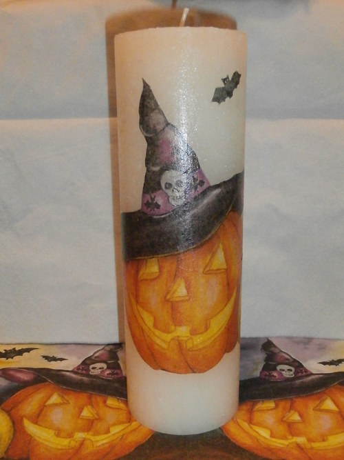 Svíčka Halloween — foto 1