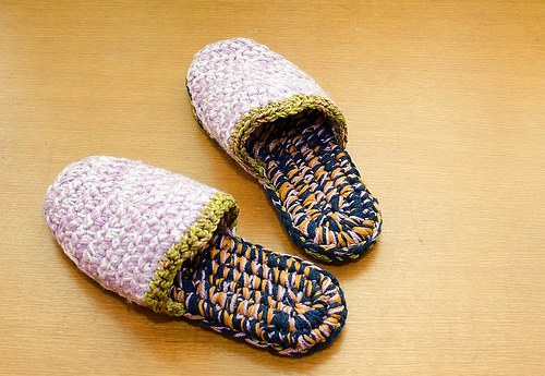 Domácí pantoflíčky — foto 1