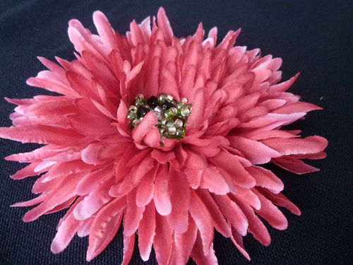 Gerbera růžová - brož+ pineta — foto 1