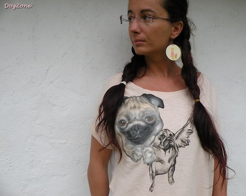 Puggie angel.... triko — foto 1