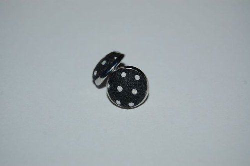 Buttonkové náušnice — foto 1