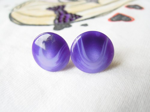 Fialové 15mm (chirurgická ocel) — foto 1