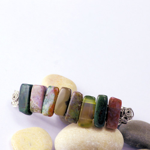 Gaia - spona do vlasů 8 cm — foto 1
