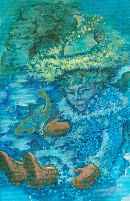 Kouzelný klobouk - ilustrace