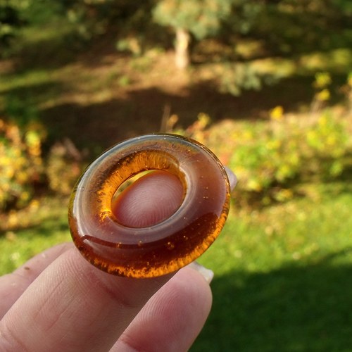 Skleněný donut — foto 1