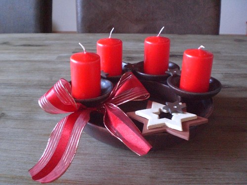 Adventní věnec - s hvězdičkou — foto 1