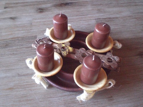Adventní věnec - přírodní — foto 1