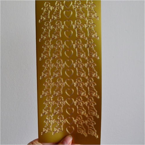 Nálepky (andělíčci) 10x23cm — foto 1