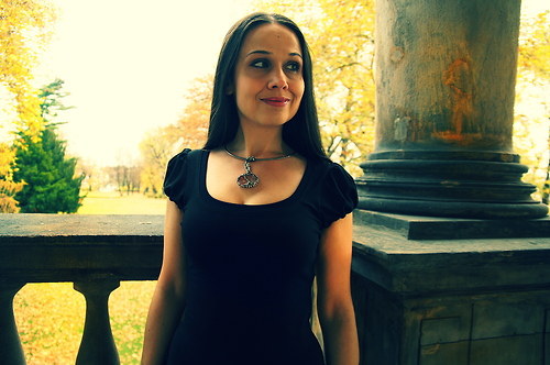 Nerezový náhrdelník ..." Gossamer " — foto 1