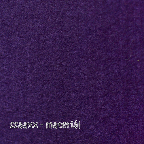 Dekorační filc 3 mm - fialová