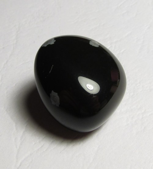 Vločkový (sněžný) obsidián (MA591) — foto 1