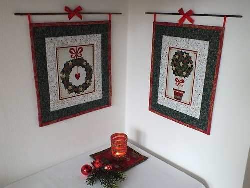 Vánoční patchworkový obrázek — foto 1