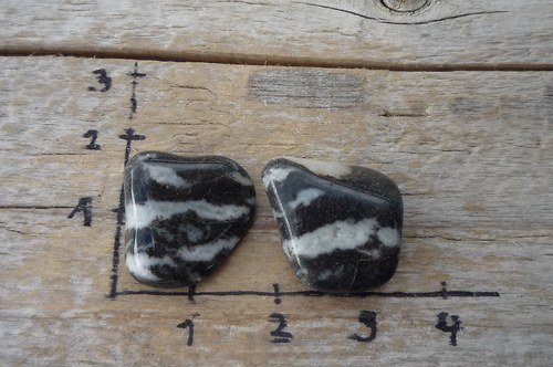 2 x mramor "zebra" P29787 — foto 1