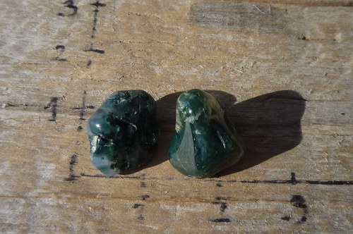 2 x mechový achát P2990 — foto 1
