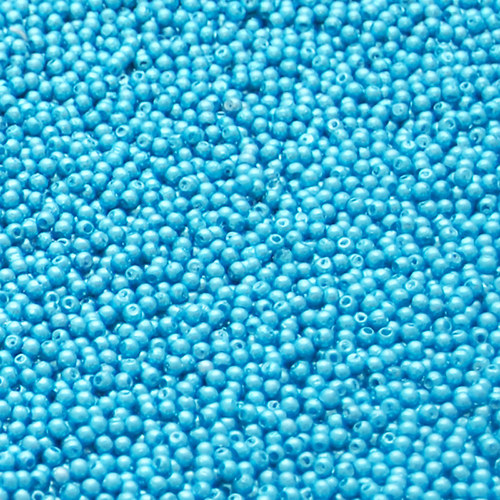 Korálky plastové kulička Ø 2mm 10g — foto 1