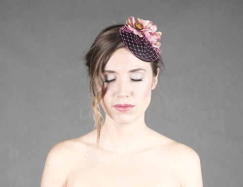 Černý klobouček "Fairy" — foto 1