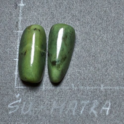 Jadeit/Nefrit - pár — foto 1