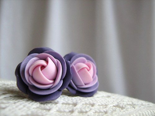 Violet, náušnice — foto 1