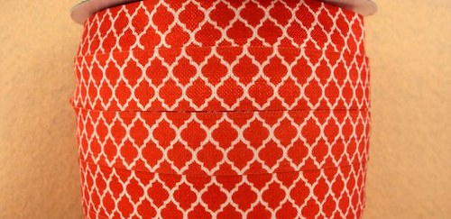 Pruženka/guma š. 16 mm: Tile červená