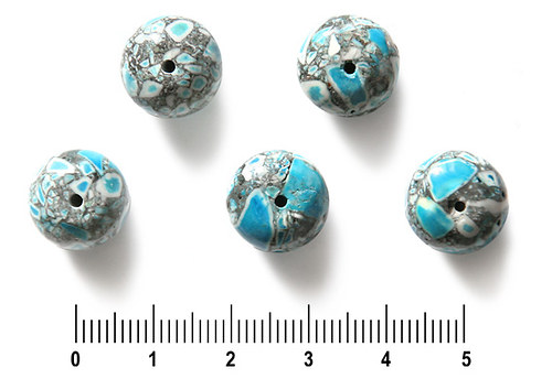 Azurové zlomkové disky, 13 mm, 3 ks