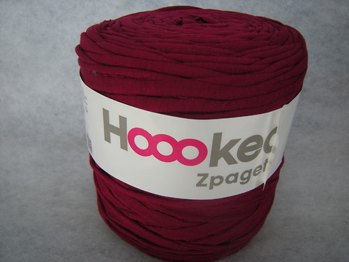 Hoooked zpagetti, tmavě vínová — foto 1