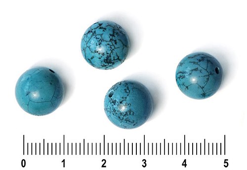 Tyrkenitové kuličky 12 mm, 1 ks