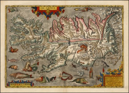 Mapa Island 1609 — foto 1