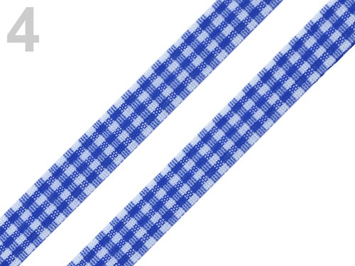 Stuha károvaná š.12mm řezaná