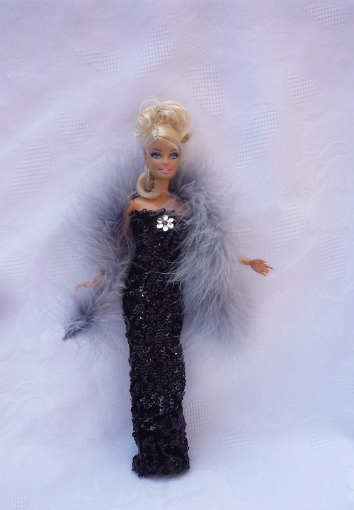 Modelka s boa — foto 1