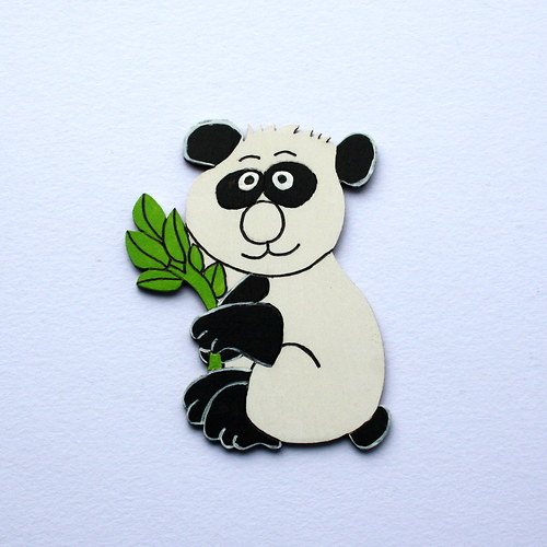 Magnetka větší - panda — foto 1