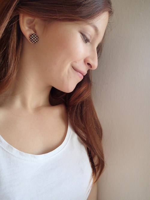 Dotty Buttons (Brown-White) — foto 1