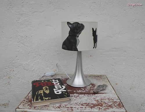 Frenchie ...stolní lampa — foto 1