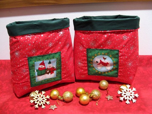 VÁNOČNÍ PYTLÍČEK 25 x 23 cm — foto 1