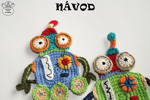 Návod_Háčkovaná aplikace_Robot 01_velký — foto 1
