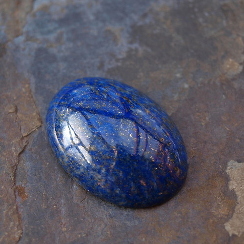 Lapis lazuli kabošon exkluzive č.1223 — foto 1