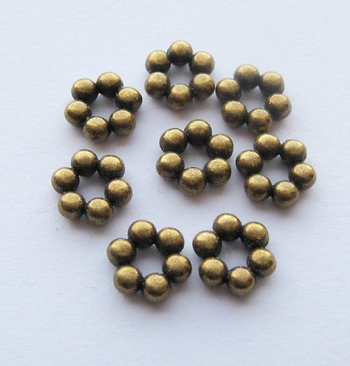 Rondelka cca 8mm - 15 ks — foto 1