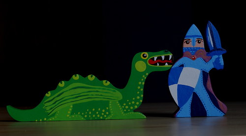 Dřevátka - rytíř a drak — foto 1