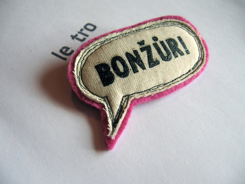 Brož BONŽŮR! — foto 1