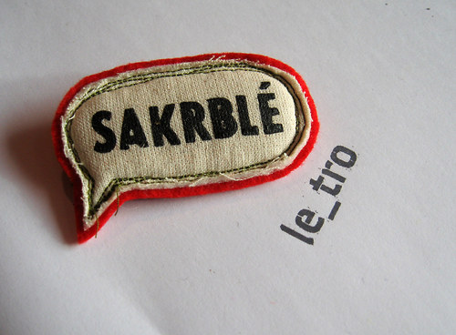 Brož SAKRBLÉ — foto 1