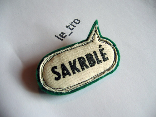 Brož SAKRBLÉ — foto 1