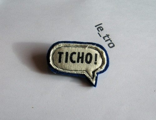 Brož TICHO! — foto 1