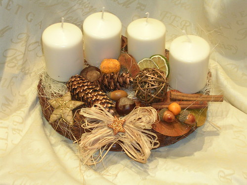 Adventní svícen přírodní — foto 1