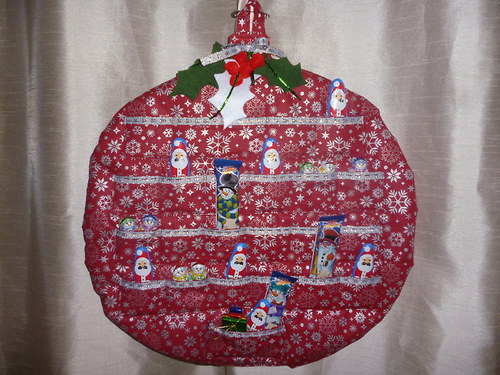 Adventní baňka-kapsář/kalendář :-) — foto 1