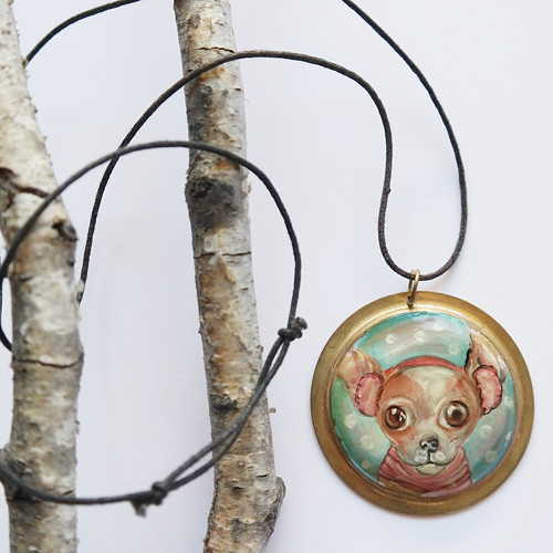 Chihuahua .. na krku 50% sleva — foto 1